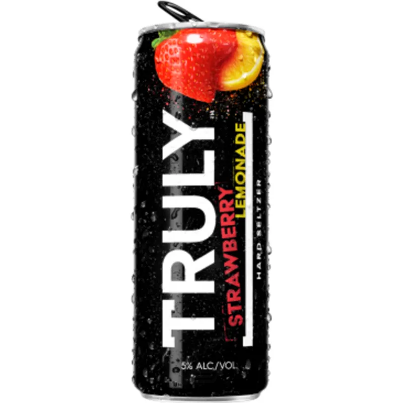 Truly Hard Seltzer Strawberry Lemonade view 1