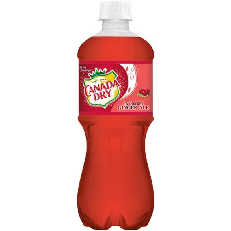 Canada Dry Cranberry Ginger Ale view 1