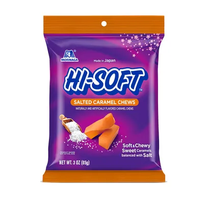 Hi-Soft Salted Caramel Chews 3 oz Bag