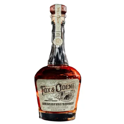 Fox & Oden Straight Rye Whiskey 750ml