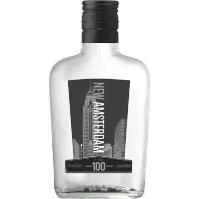 New Amsterdam 100 Proof Vodka 200mL