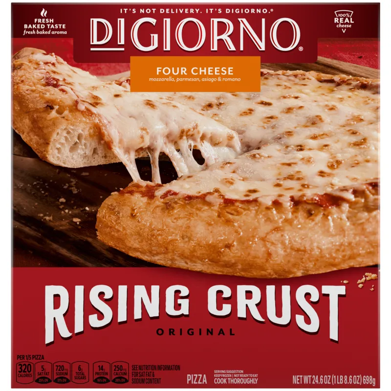 DiGiorno Four Cheese Pizza view 1