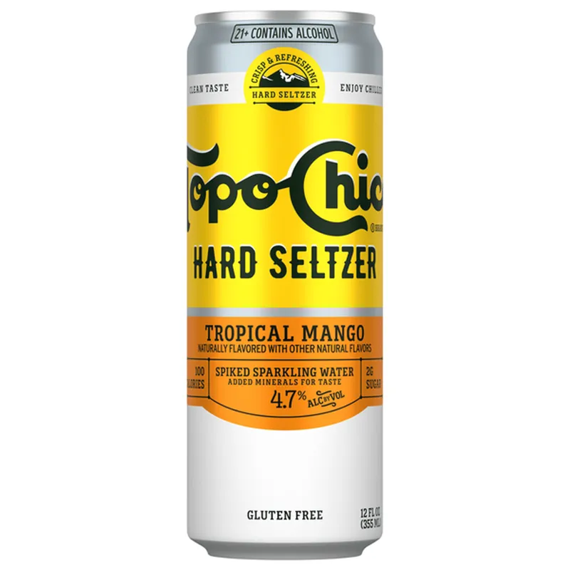Topo Chico Tropical Mango Sparkling Water view 1