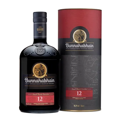 Bunnahabhain 12 Year Single Malt Scotch Whisky 750ml