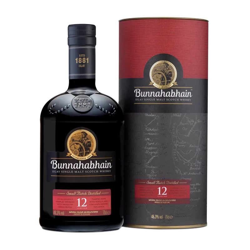 Bunnahabhain 12 Year Single Malt Scotch Whisky view 1