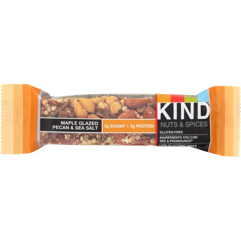 Kind Bar Maple Glazed Pecan Sea Salt view 1