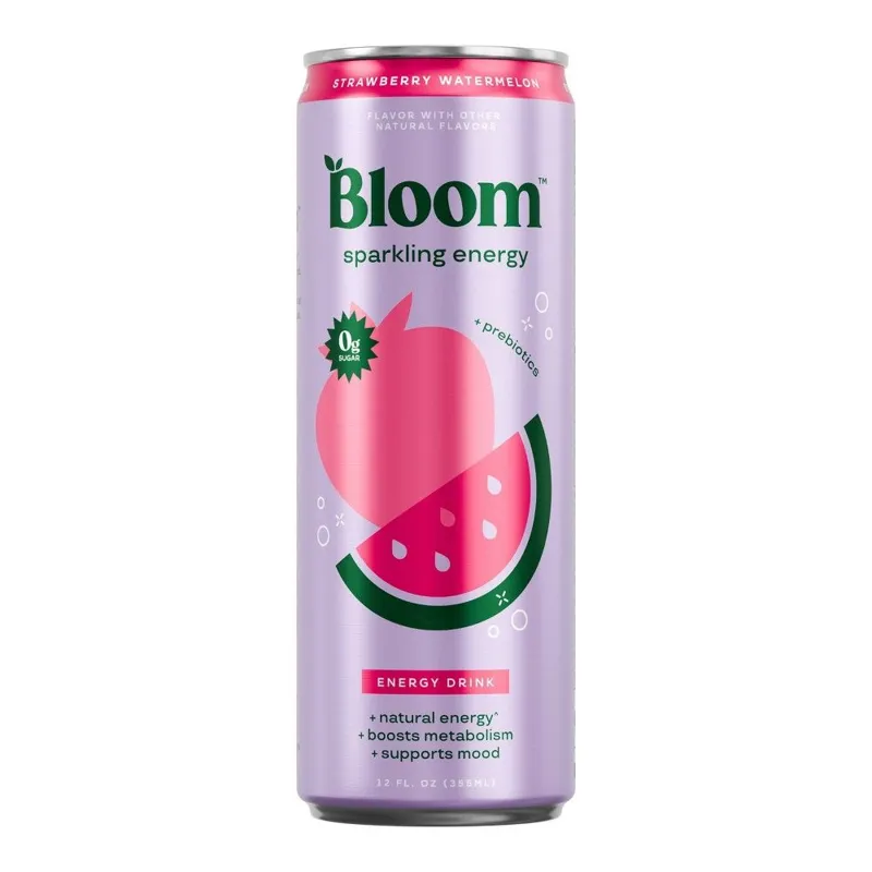 Bloom Sparkling Energy Strawberry Watermelon view 1