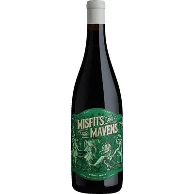 Misfits & Mavens Pinot Noir 2022 750 ml