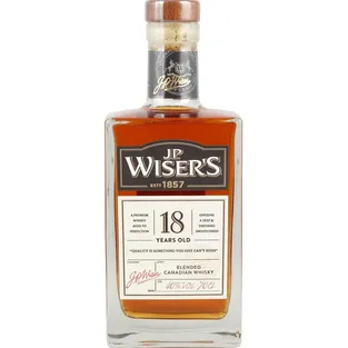 J.P. Wiser's 18 Year Canadian Whisky