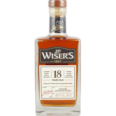 J.P. Wiser's 18 Year Canadian Whisky 750ml