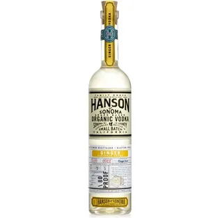 Hanson of Sonoma Ginger Organic Vodka