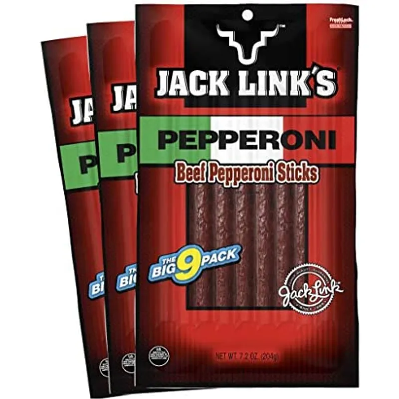 Jack Links Pepperoni Beef Snack Sticks view 1