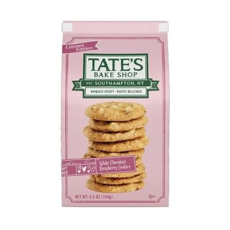 Tate's Bake Shop White Chocolate Raspberry Cookies view 1