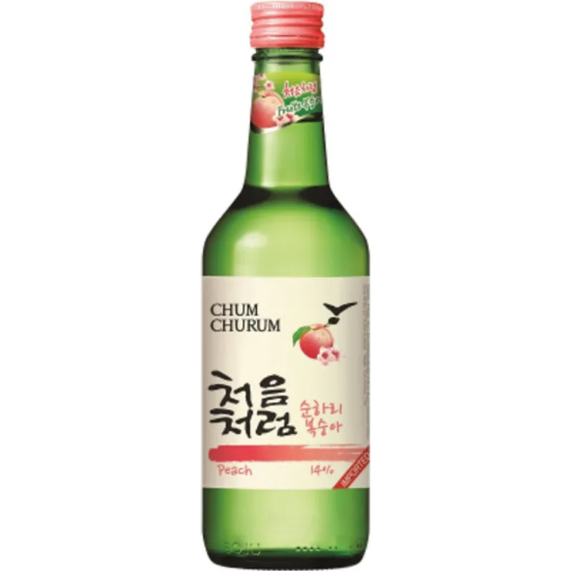 Chum Churum Peach Soju view 1