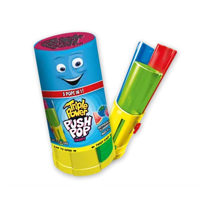 Push Pop Pops Triple Power Candy