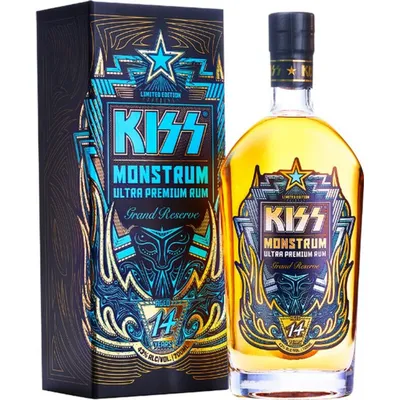 Kiss Monstrum Grand Reserve Ultra Premium Rum 700ml Bottle