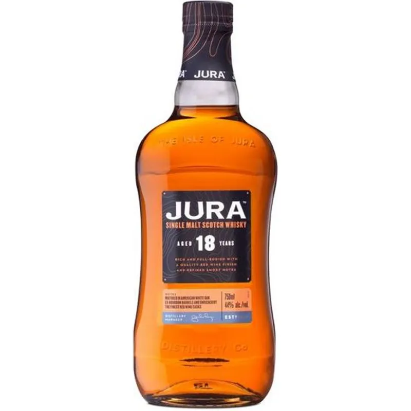 Jura 18 Year Old Single Malt Scotch view 1