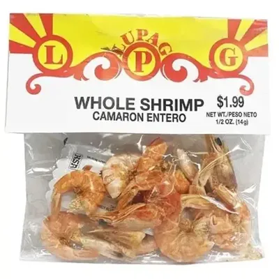 Lupag Whole Shrimp 1 oz Bag