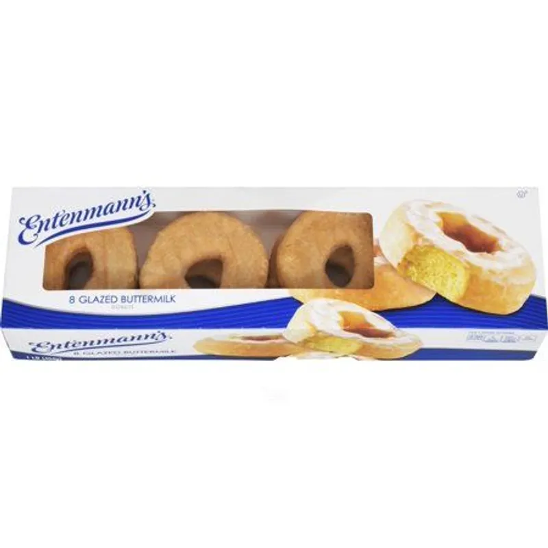 Entenmann's Glazed Buttermilk Donuts view 1