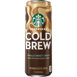 Starbucks Cold Brew Vanilla Sweet Cream Premium Coffee Drink