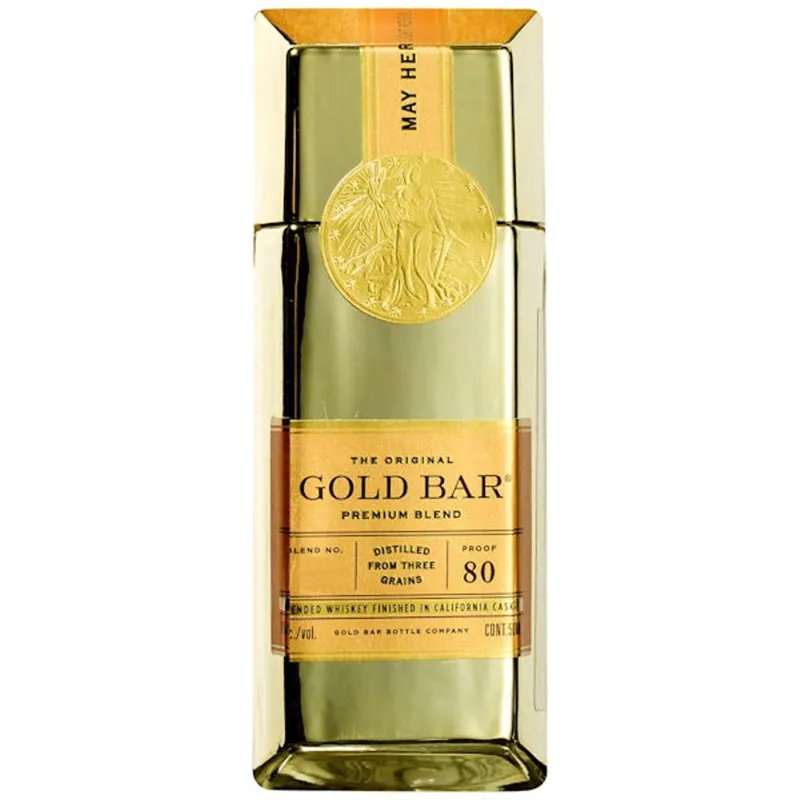 Gold Bar Original Premium Blended American Whiskey Mini view 1