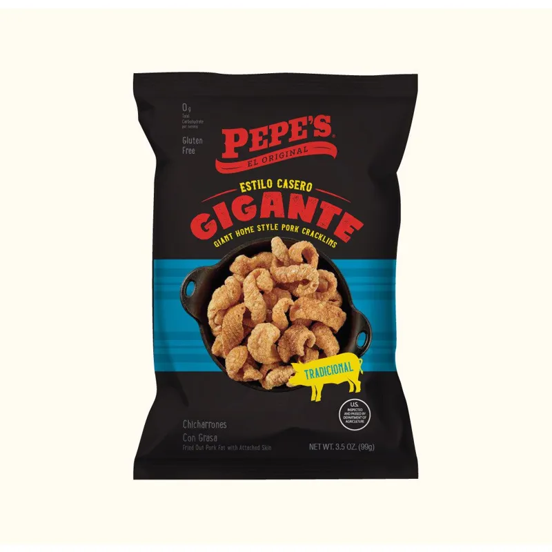 Pepes Gigante Estilo Casero Pork Cracklins view 1