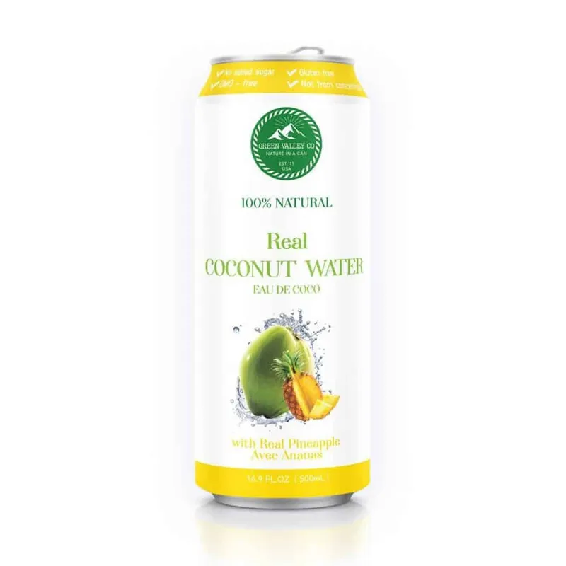 Green Valley Coconut Pineapple Water view 1