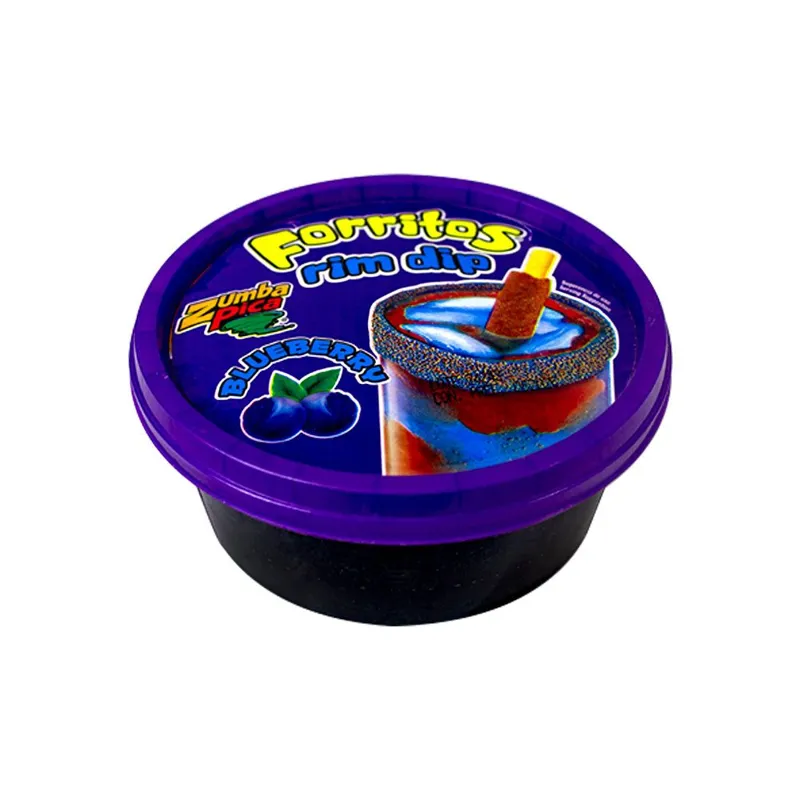 Zumba Pica Forritos Rim Dip Blueberry Jar view 1