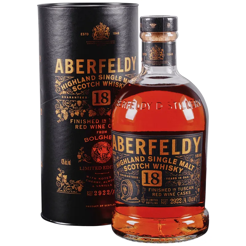 Aberfeldy Single Malt 18 Year Old view 1