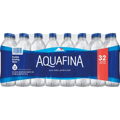 Aquafina Purified Drinking Water 500mL Box 32 Ct