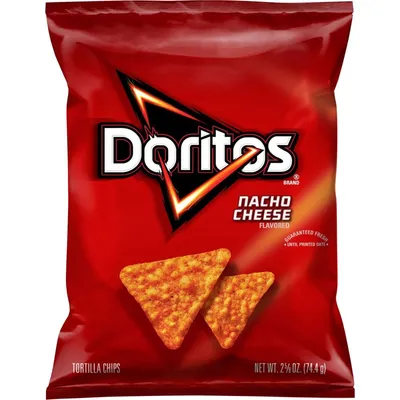 Doritos Nacho Cheese Tortilla Chips 2.75 oz Bag