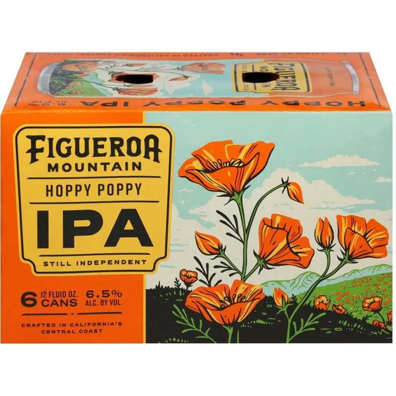 Figueroa Mountain Hoppy Poppy IPA view 1