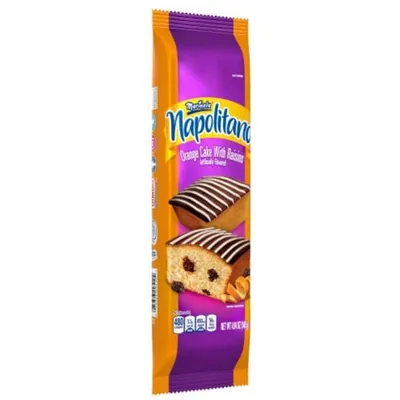 Marinela Napolitano Orange Cake With Raisins 4.94 Oz Pack