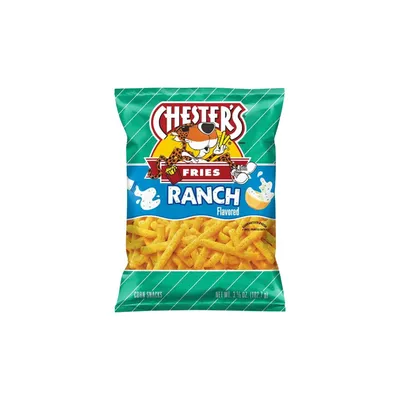 Chester's Ranch Flavored Corn and Potato Fries 3.63 oz Bag
