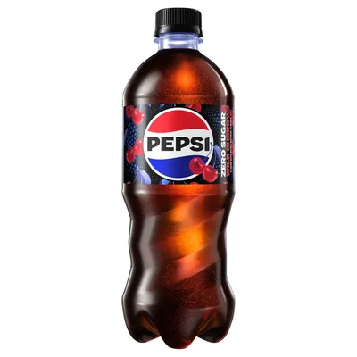 Pepsi Zero Sugar Wild Cherry 20 oz bottle