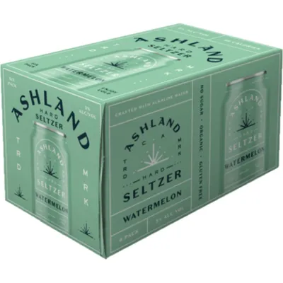 Ashland Watermelon Hard Seltzer 6x 12oz Cans