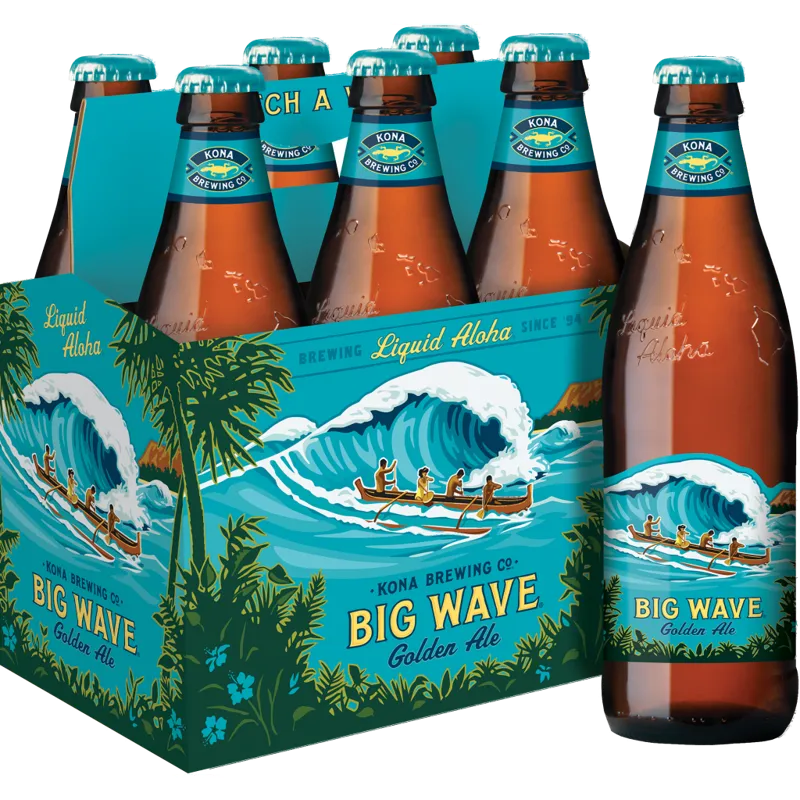 Kona Brewing Co. Big Wave Golden Ale view 1