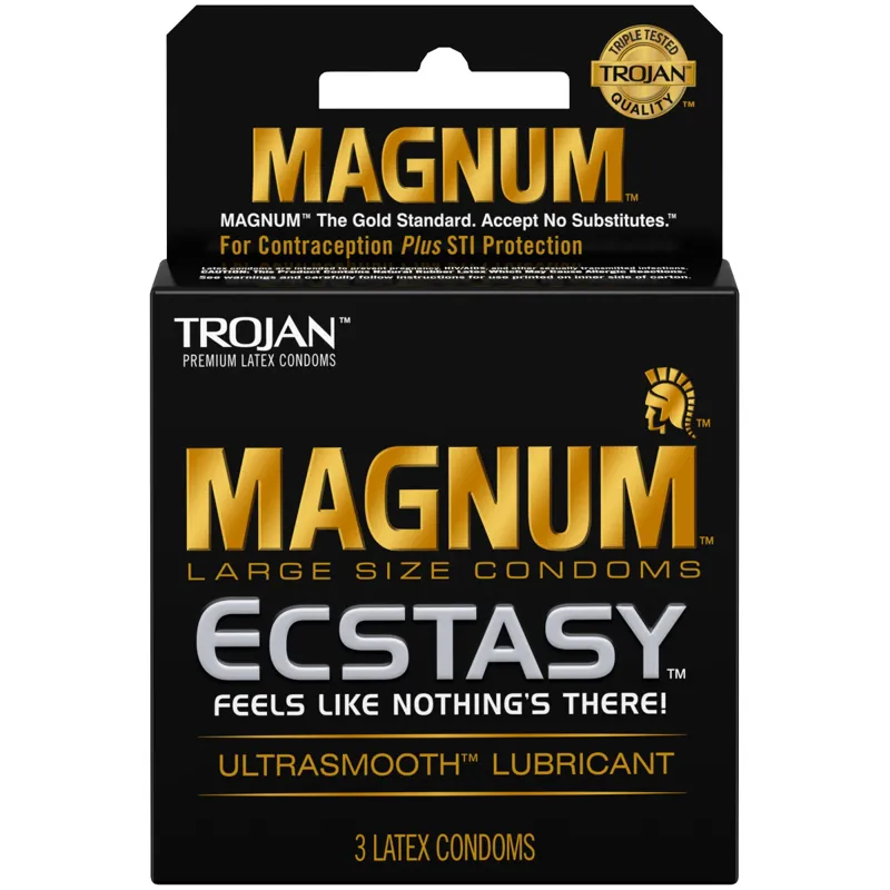 Trojan Magnum Ecstasy Condoms view 1