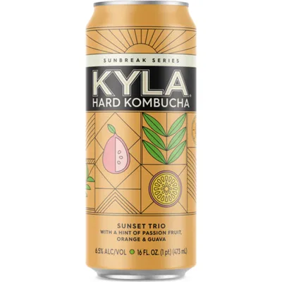 KYLA Hard Kombucha Sunset Trio 16oz Can