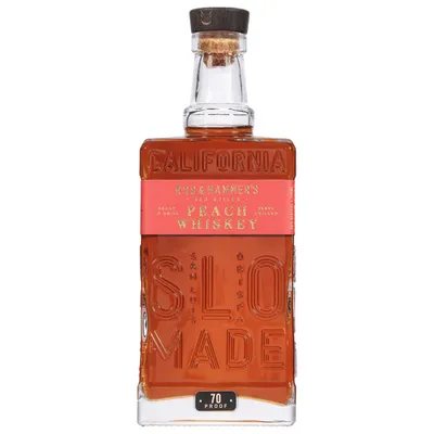Rod & Hammer's Peach Flavored California Whiskey 750 mL