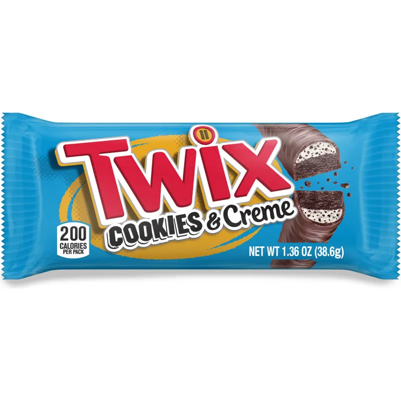 Twix Cookies & Creme Chocolate Cookie Bar Candy view 1