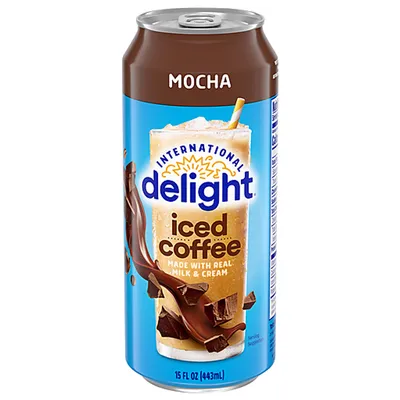 International Delight Mocha Iced Coffee 15 oz Can