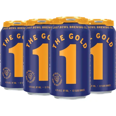 Dust Bowl Brewing Co. The Gold 1 Ale Beer 12oz