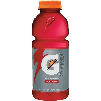 Gatorade G Thirst Quencher Fruit Punch 20 oz Bottle