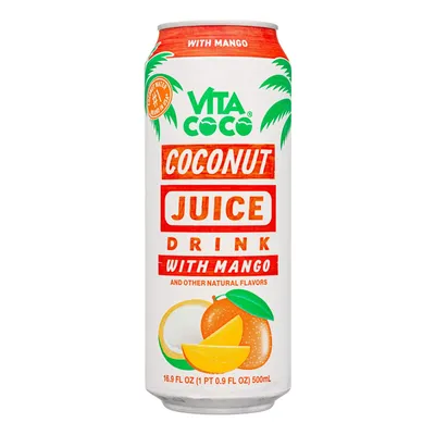 Vita Coco Coconut Juice Mango 16.9 oz