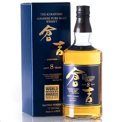 Kurayoshi Pure Malt 8 Year Whisky 750ml