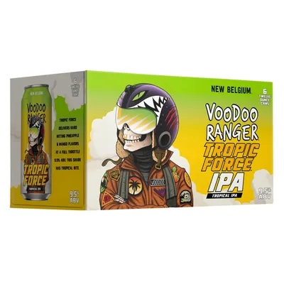 New Belgium Voodoo Ranger Tropic Force IPA 6 Pack 12oz Cans