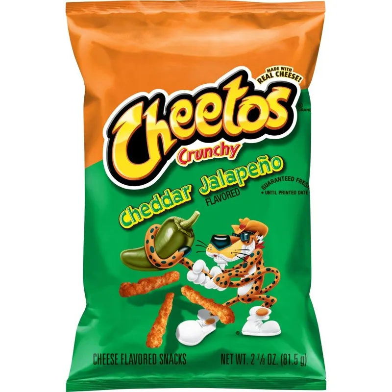 Cheetos Crunchy Cheddar Jalapeno view 1