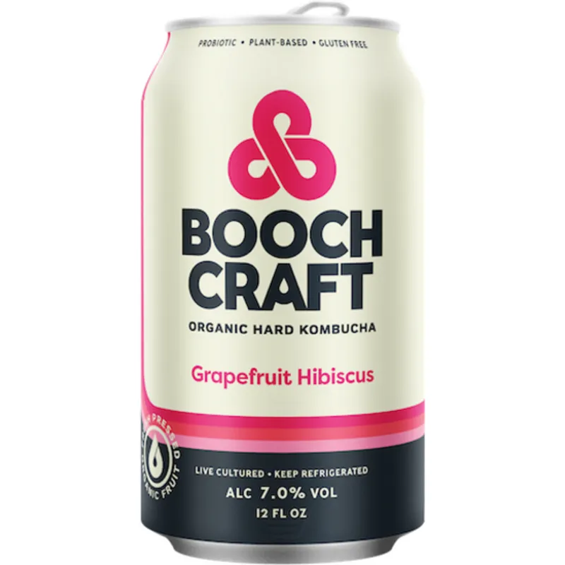 Boochcraft Grapefruit Hibiscus view 1