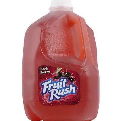 Fruit Rush Black Cherry 1 Gallon Jug